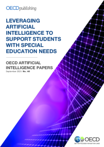 Documento de trabalho sobre utilização da inteligência artificial no apoio aos alunos.